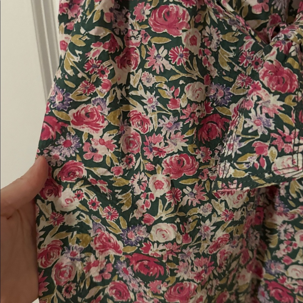 NWT mango floral 100 % cotton dress sz M Medium - Picture 3 of 4